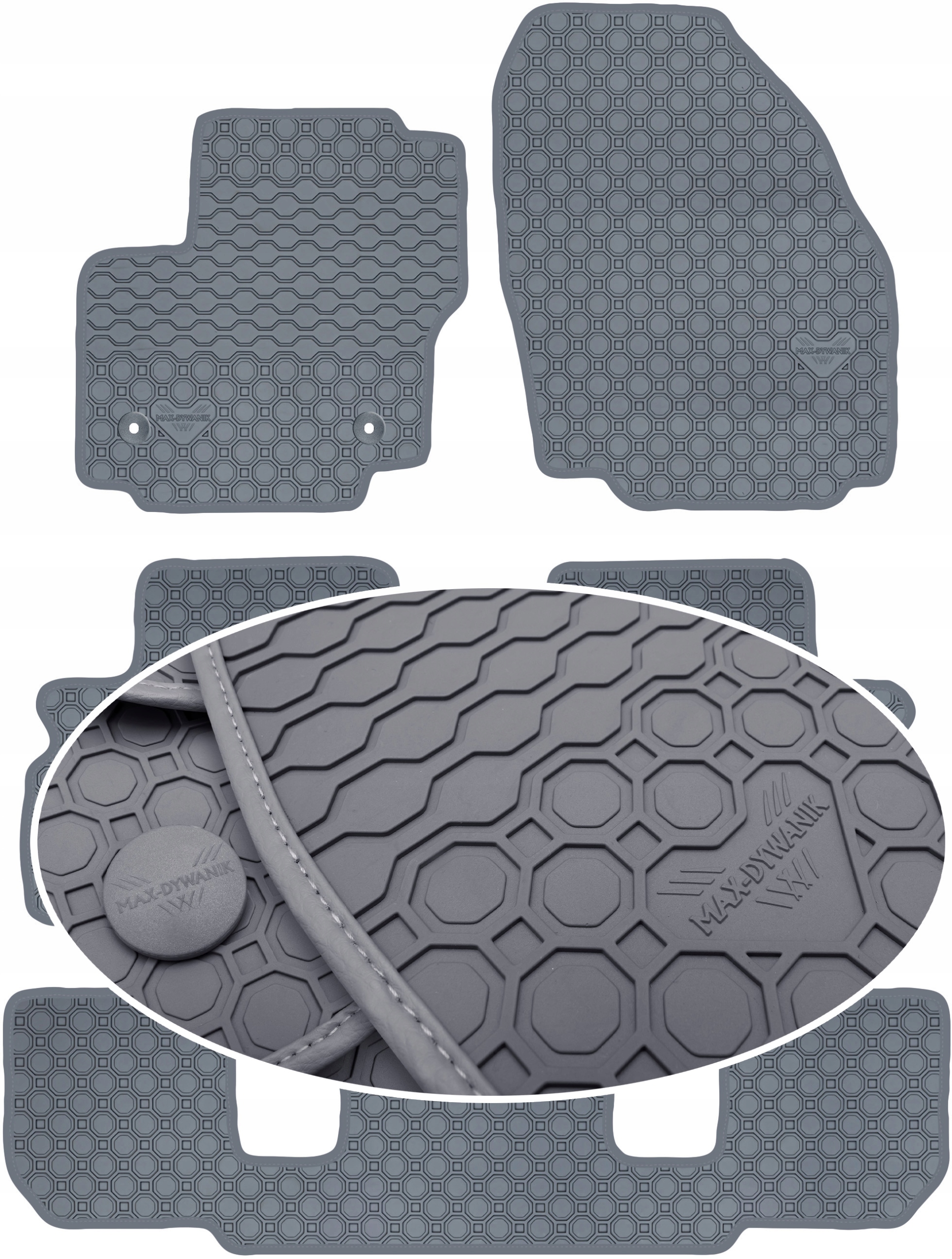 Ford Galaxy II Fl 7os 10-15 Gumové rohože