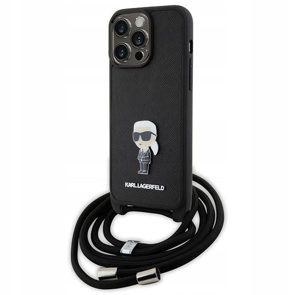 Karl Lagerfeld KLHCP15XSASKNPSK iPhone 15 Pro Max 6.7" hardcase čierny/blac