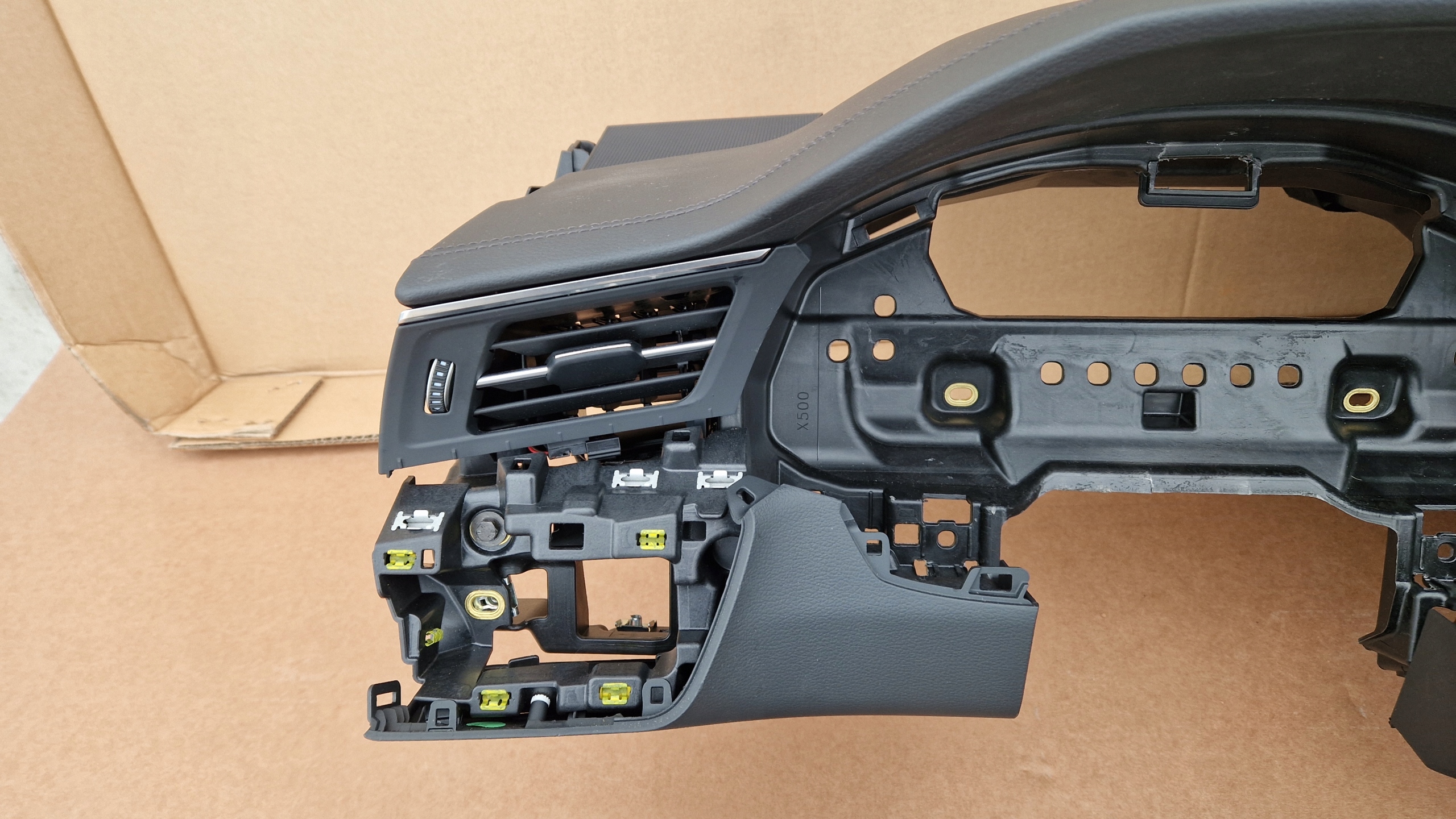 console dashboard instrument panel AUDI A7 A6 C8 original leather HEAD UP KOMPLET