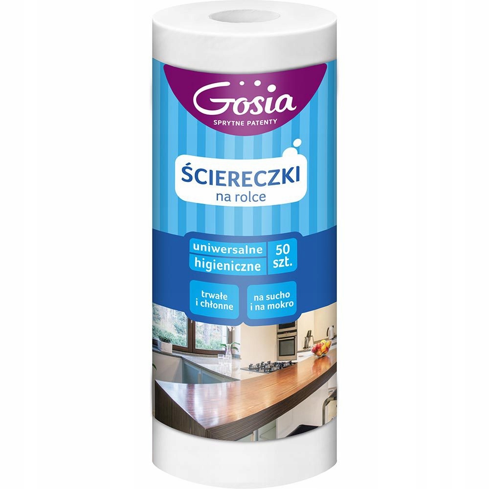 

Ściereczka ścierka na rolce Gosia 25x30cm 50szt