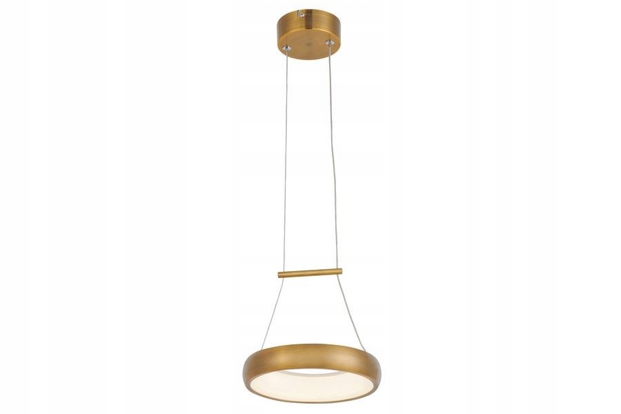 Zlatý malý kruh Led Thea je ideální nad stůl o velikosti 20 cm