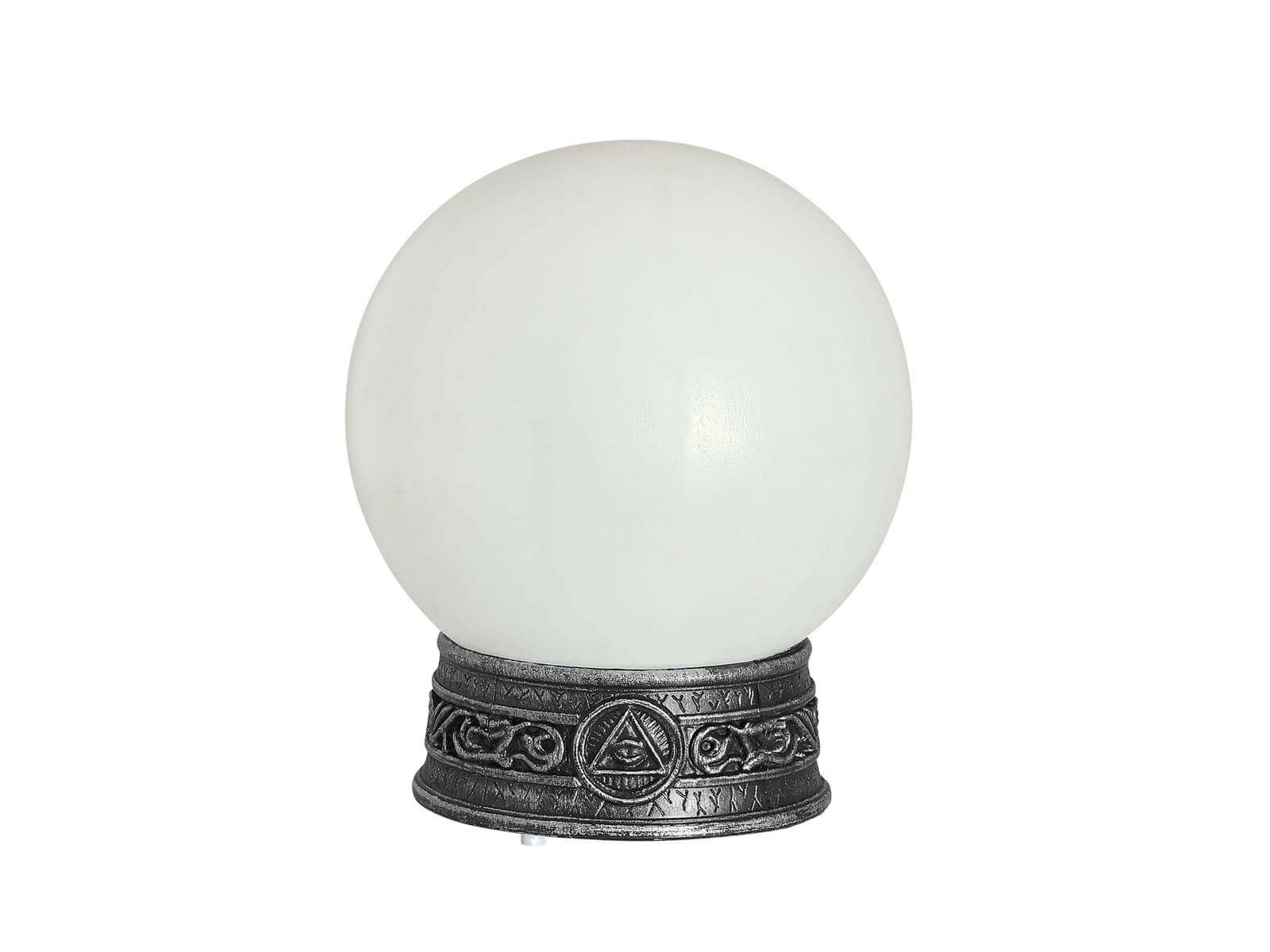 Kula čarodějnice Kouzelná čarodějnice Svítí na Halloween, věštba na Svatoondřejská Noc 20 cm