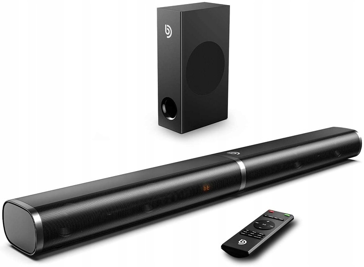 Soundbar 2.1 Bomaker Tapio III 190W 125 dB Bt Aux Usb Bluetooth