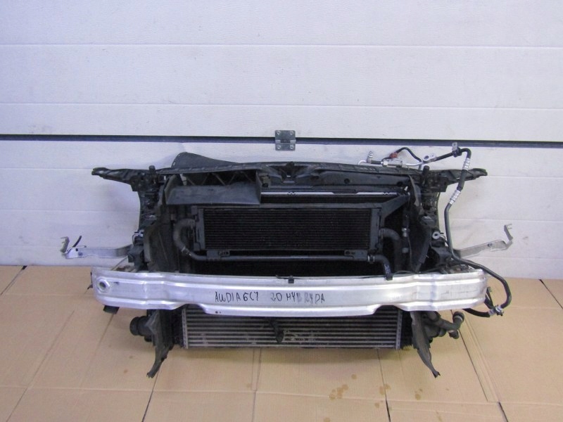 audi A6 C7 4G0 4G 2.0 HYBRID KOMPLRTNY PAS PRZEDNI PRZOD CHLODNICE HYBRYDA