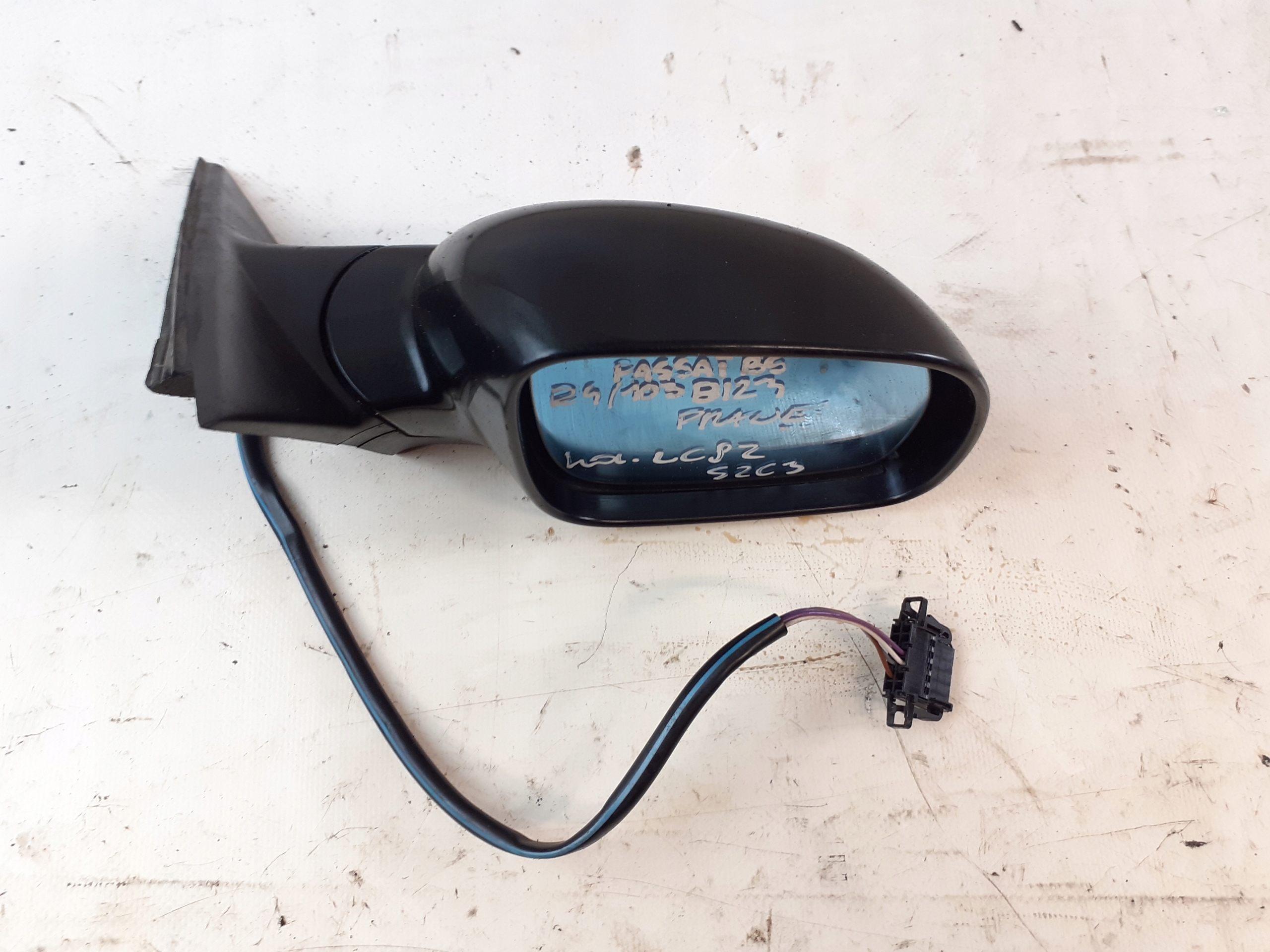 mirror right 5 PIN VW PASSAT B5 LIFT LC9Z