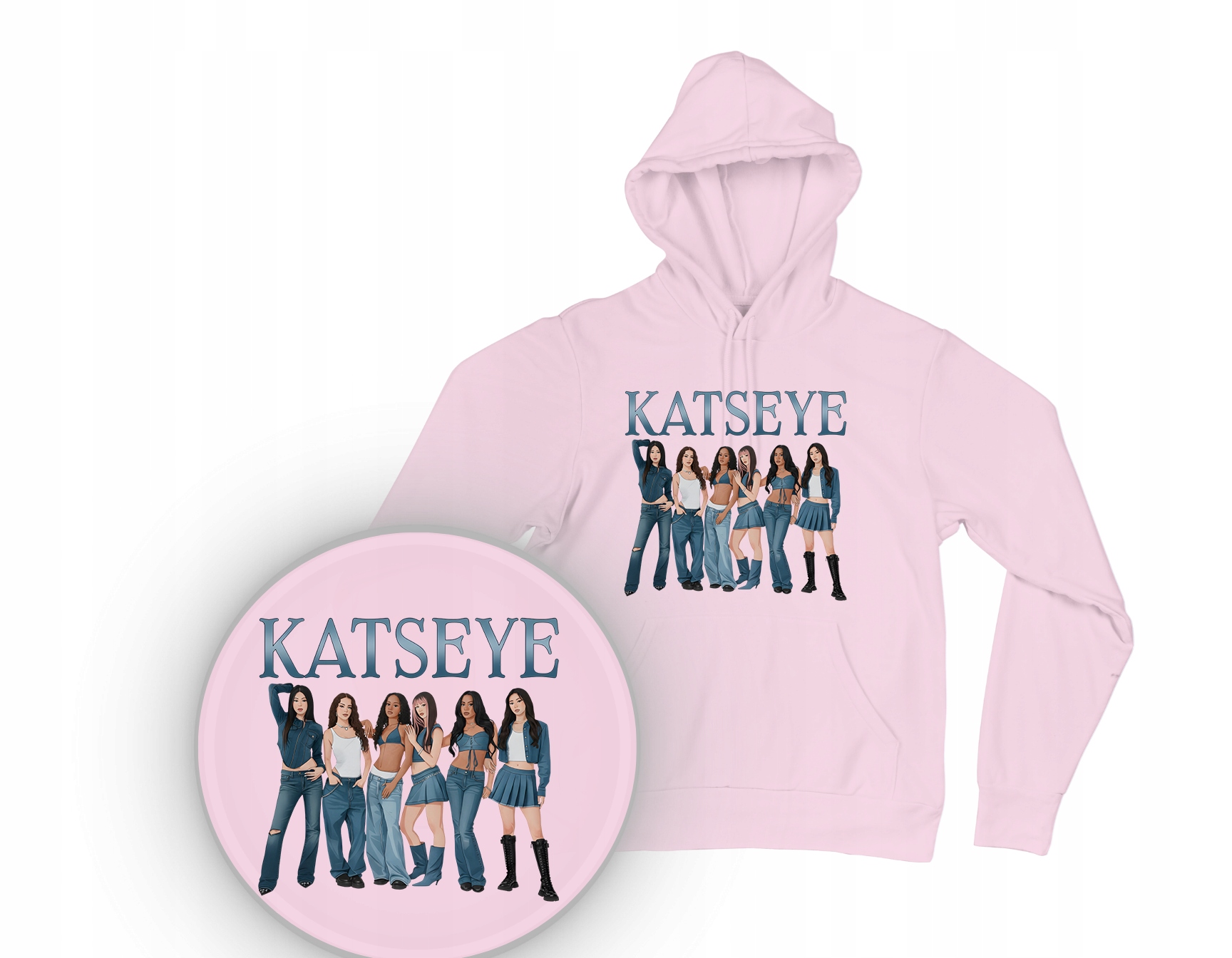 Bluza dziecięca styl Katseye |k-pop| Na Prezent| 80% bawełna 13-14