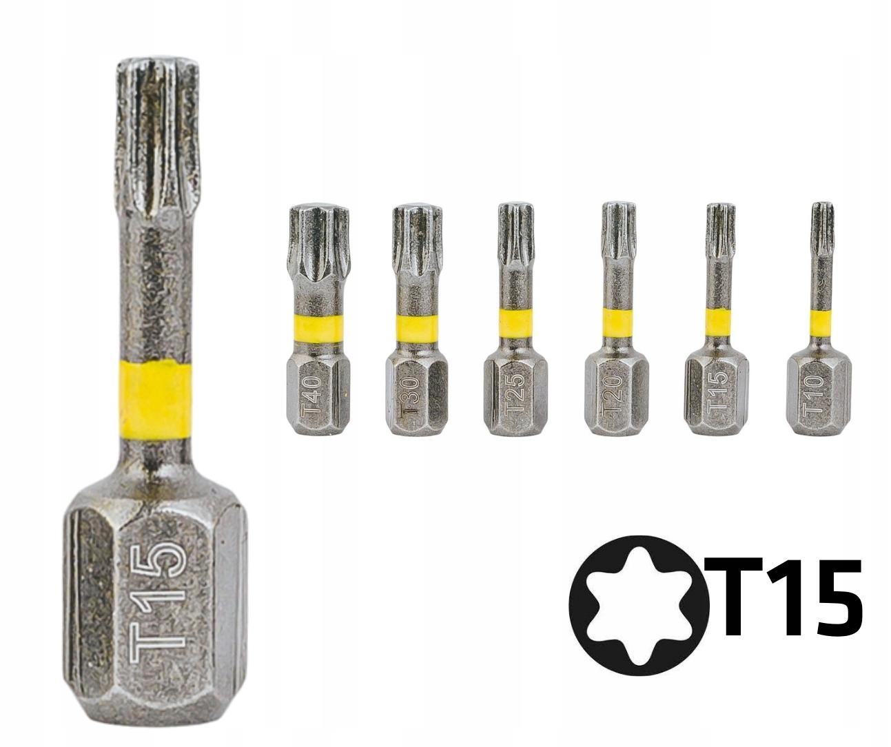 

PiranhaCut Bit końcówka udarowa impact Torx 15 T15