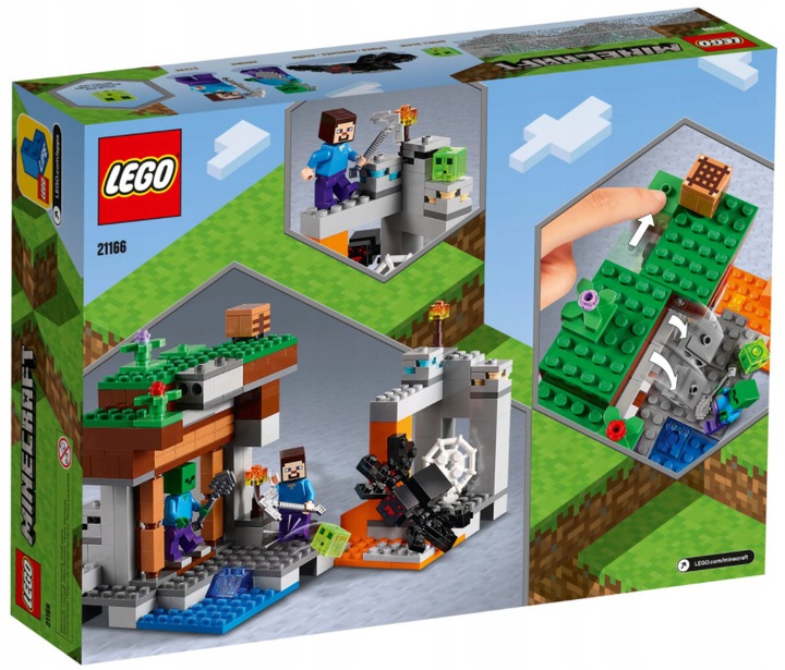 LEGO MINECRAFT Opuszczona kopalnia 21166 Marka LEGO