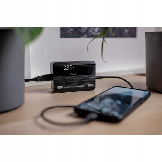 Ładowarka sieciowa Newell GaN Tech T-power 100 W Kolor czarny