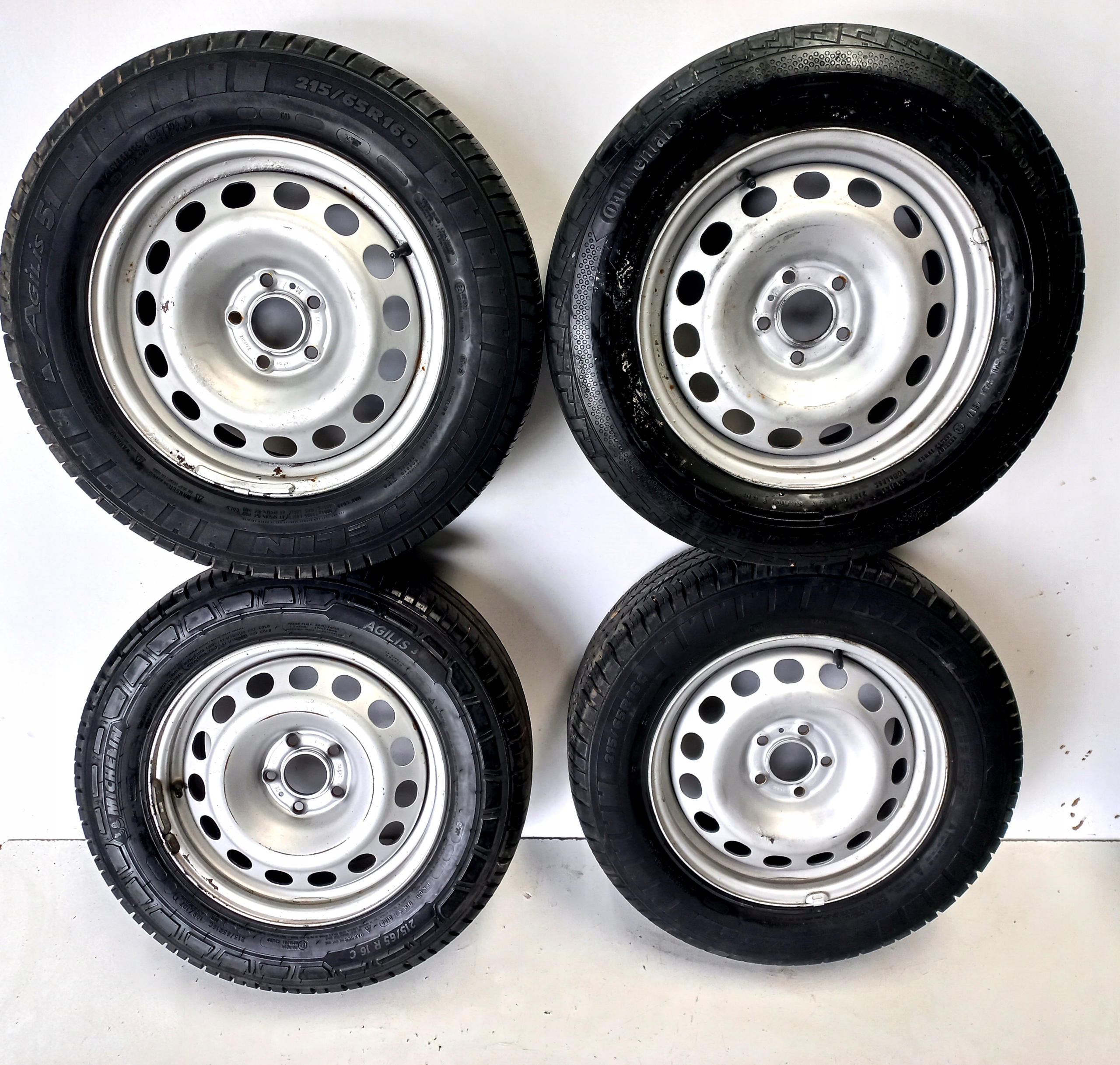 FELGI STALOWE Z OPONAMI PEUGEOT EXPERT III PROACE 215/65R16