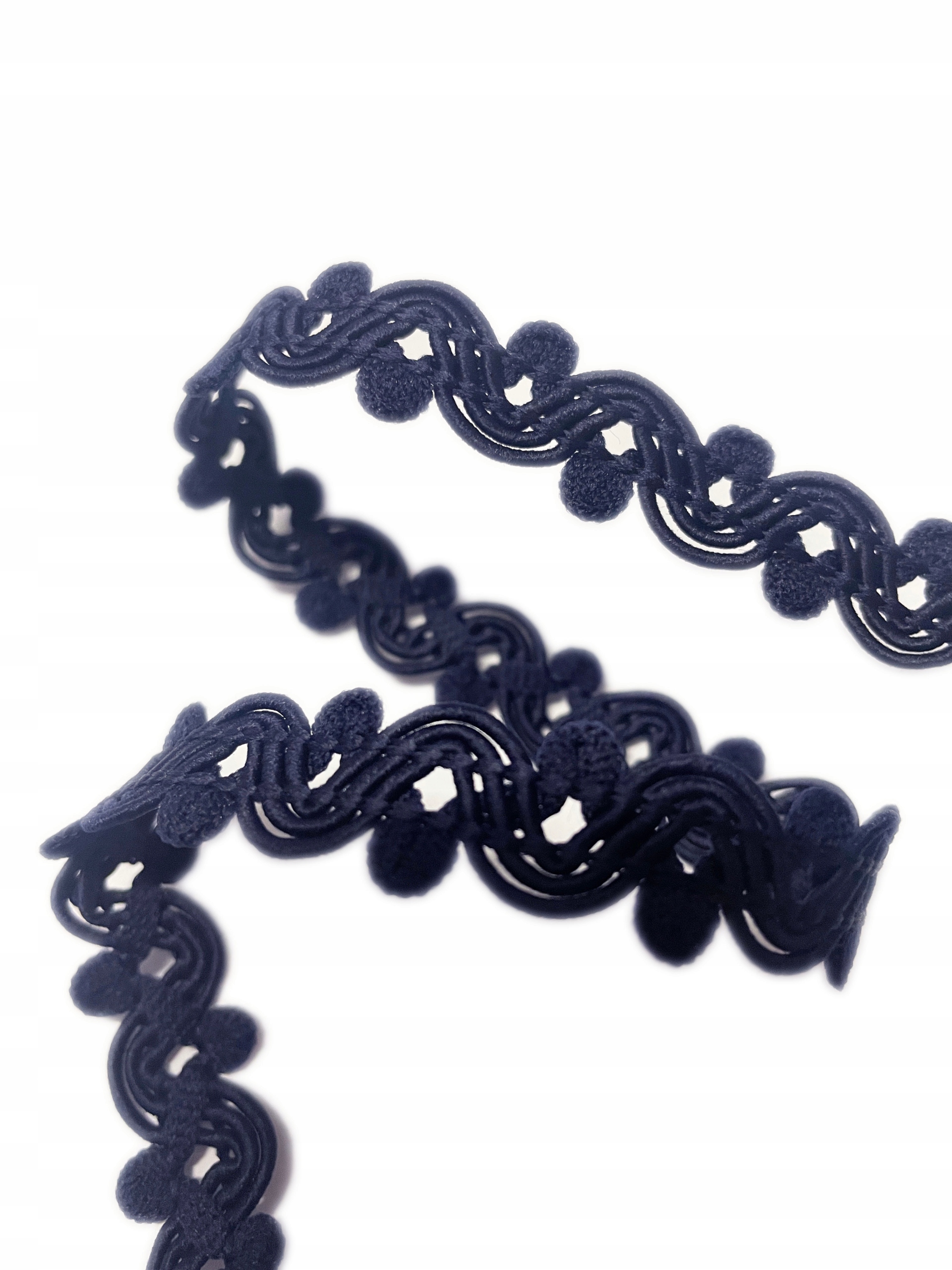 Taśma Ozdobna Sutasz 14MM Granat