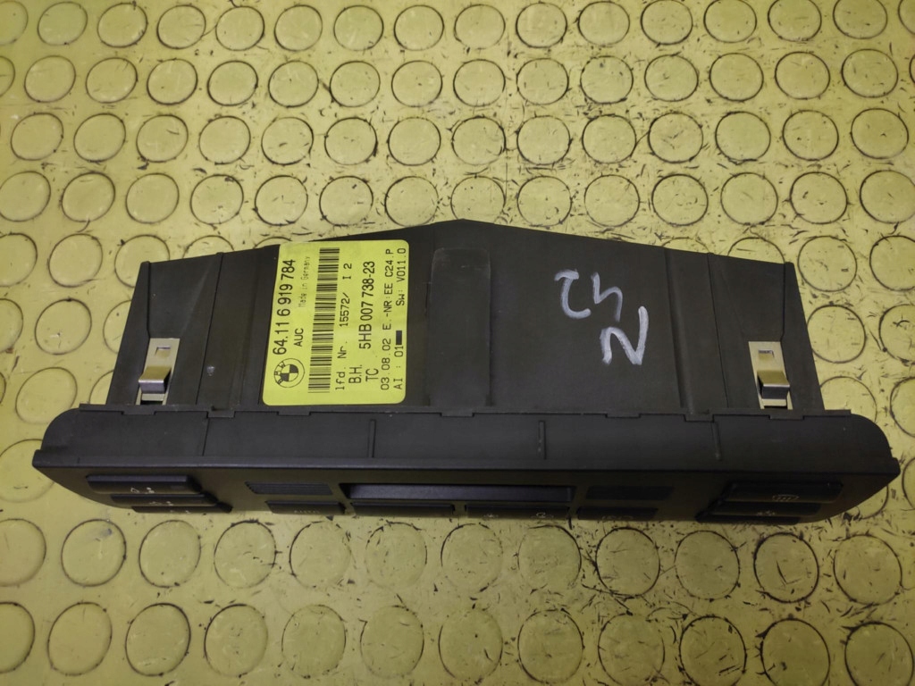BMW E46 PANEL klímy klimatizácii 64116919784