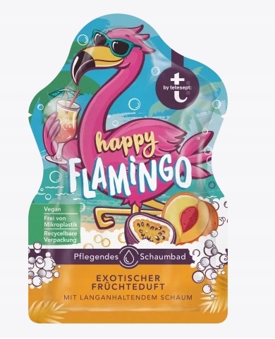 

Tetesept, Happy Flamingo, Płyn do kąpieli, 40ml