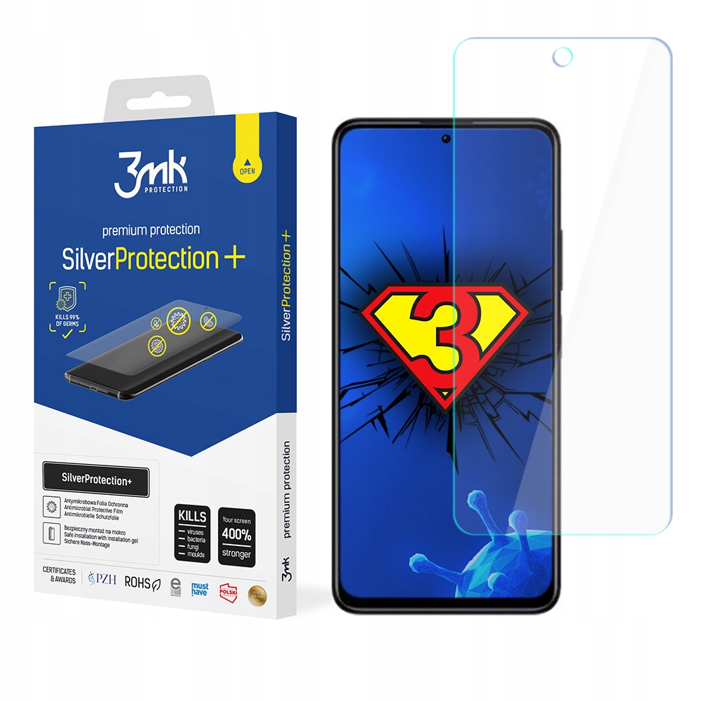 

Folia do Xiaomi Redmi Note 11 4G 3mk Silver+