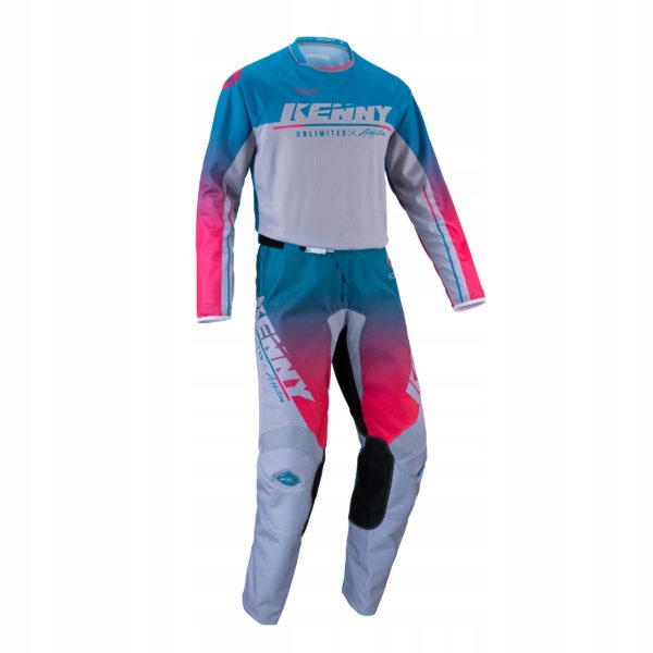 KENNY SPODNIE TRACK FOCUS 2022 GREY BLUE 38 Numer katalogowy producenta 221-6203012-3803