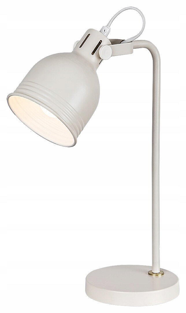 Stolní lampa Rabalux Flint béžová industriální E14