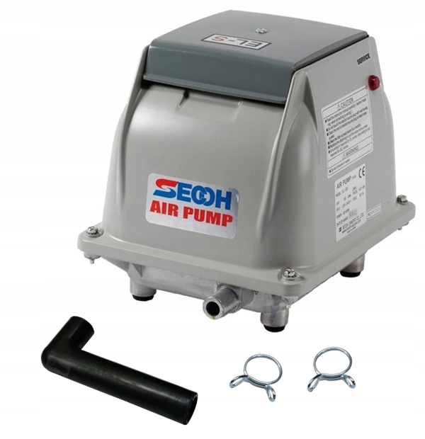 Air pump Secoh EL-S-80-15 membránový vzduchový fúkač, kompresorová pumpa