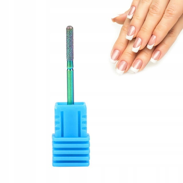 FREZ diamentowy WALEC do skórek PAZNOKCI Rainbow Pedicure MANICURE