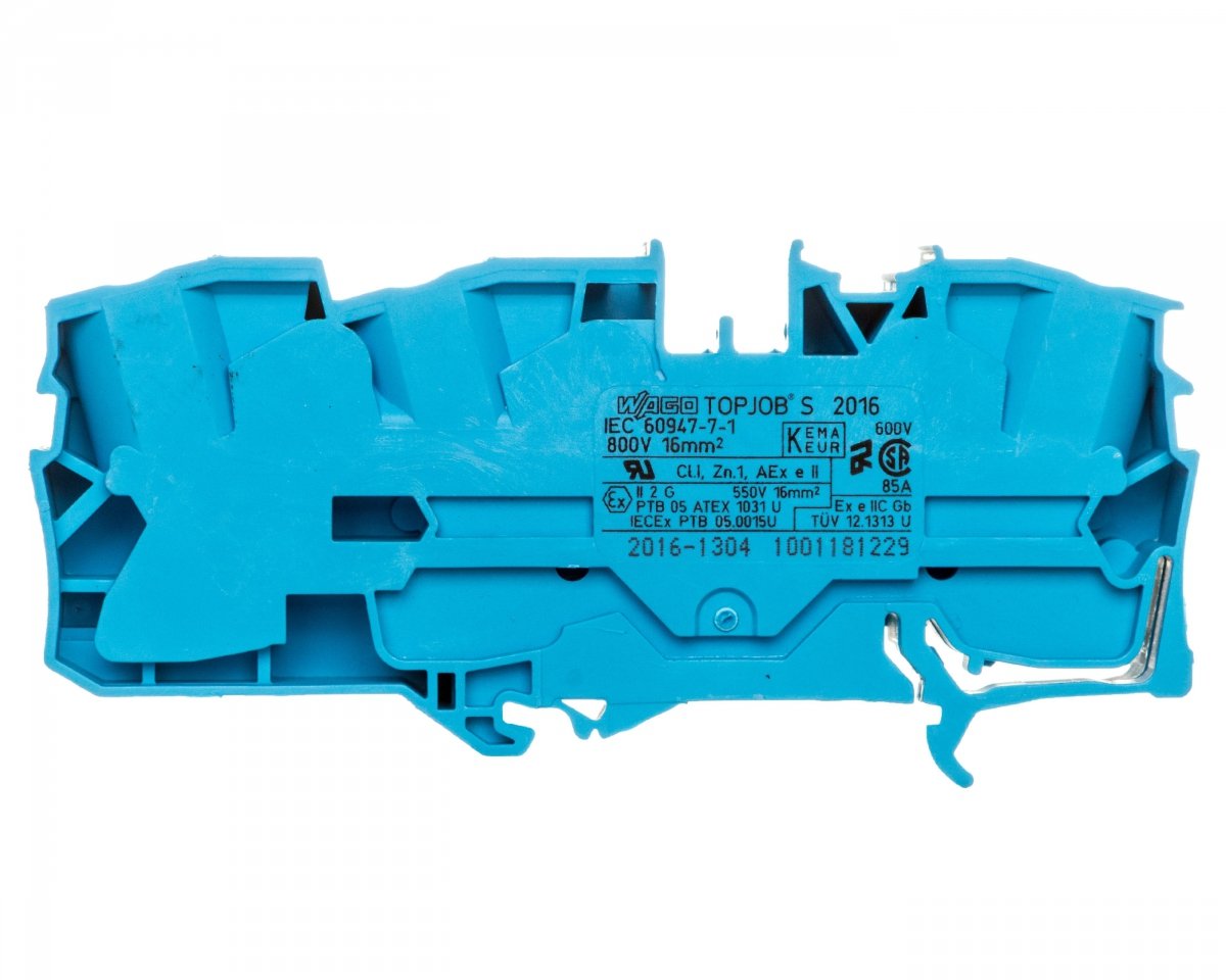 

Złączka Szynowa 3-PRZEWODOWA 16MM2 2016-1304