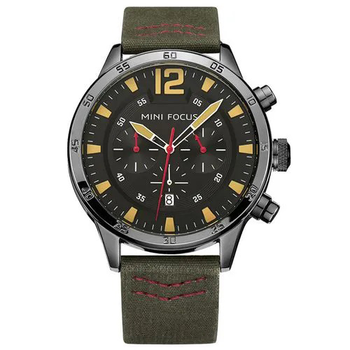 Pánské hodinky Mini Focus analog data chronograf