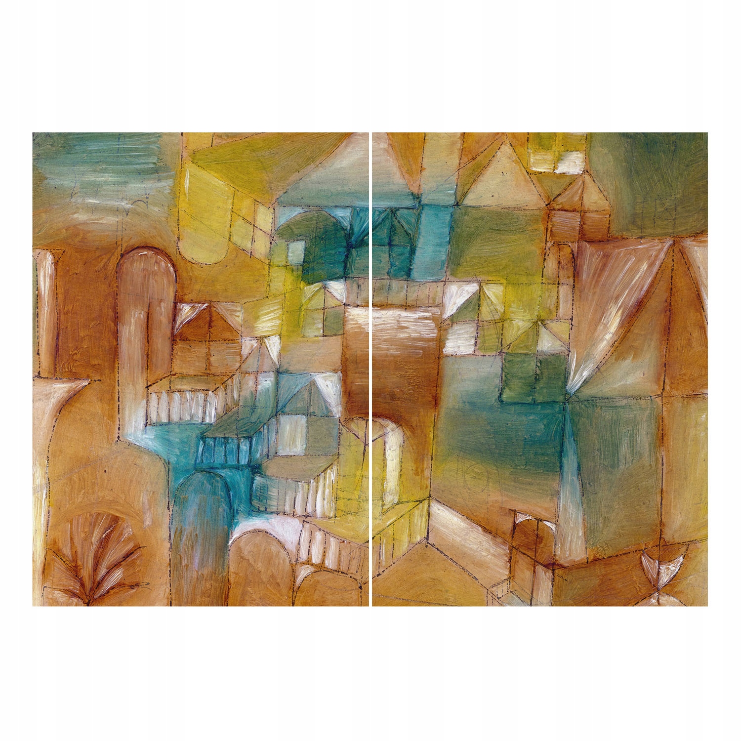 Nástěnná fototapeta na flizelině do pokoje Geometrické struktury 208x146