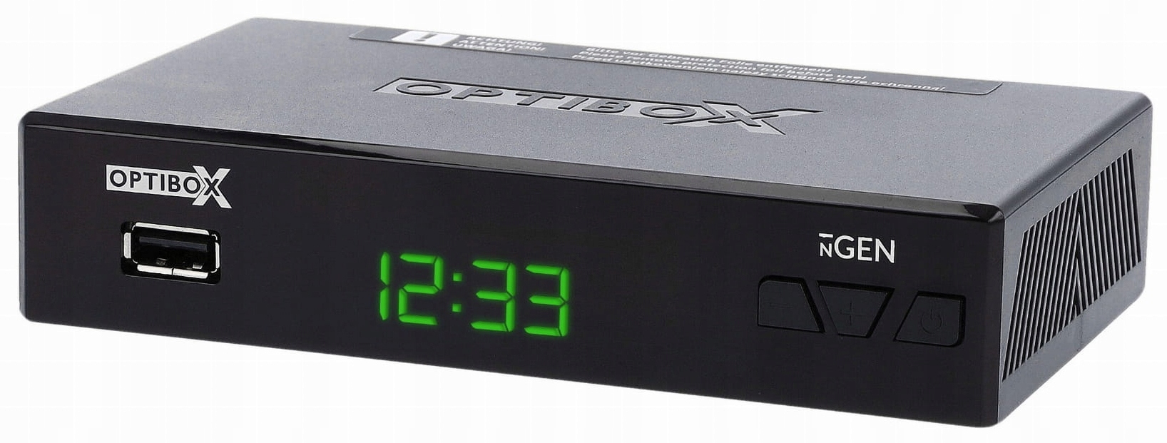 Dekoder DVB-T2 Tuner Telewizji Cyfrowej Naziemnej HD TV MUX 1 2 3 8 UHF VHF Marka Optibox