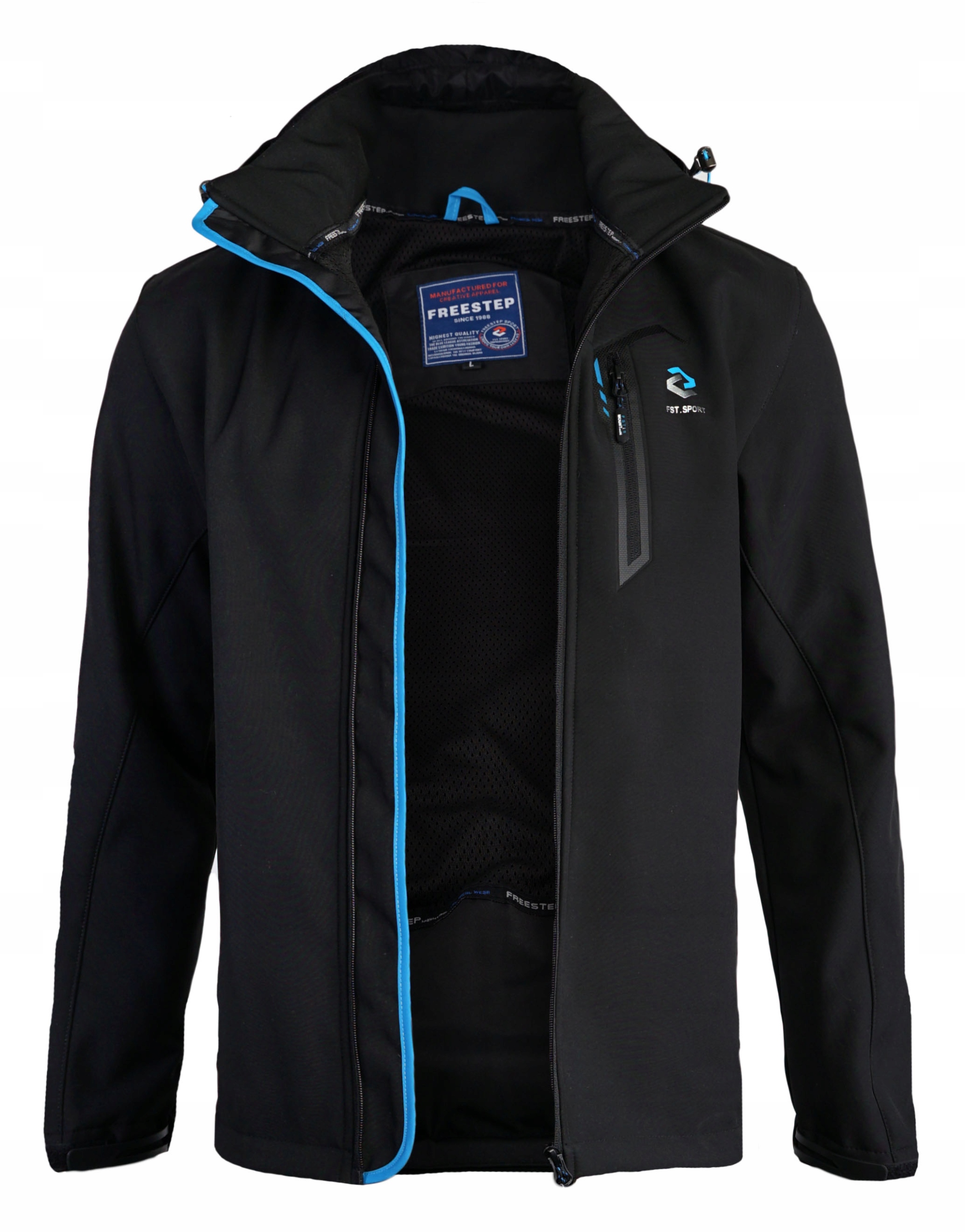 

Męska Kurtka Jesienna Softshell Czarna WX062 XXL