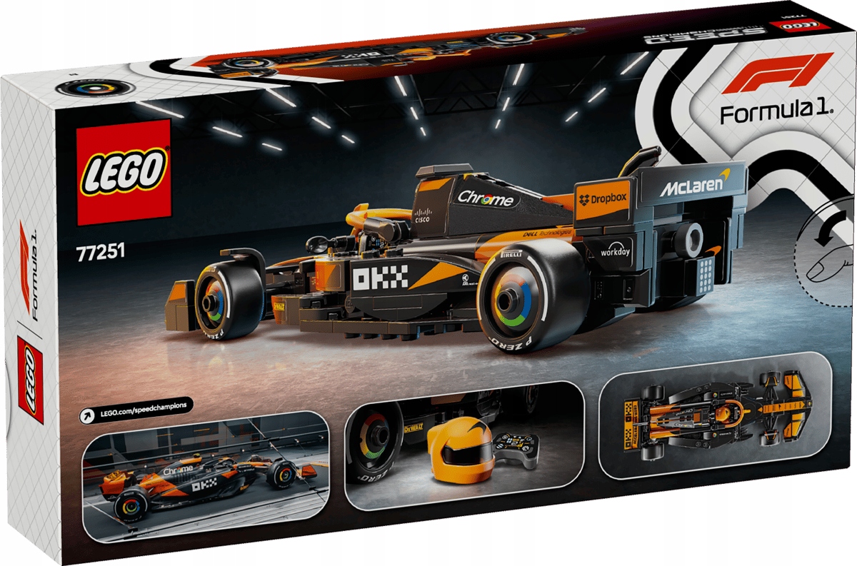 Lego Speed Formule 1 77251 Formule Mclaren Team F1 Sada Kostek Stavebnice