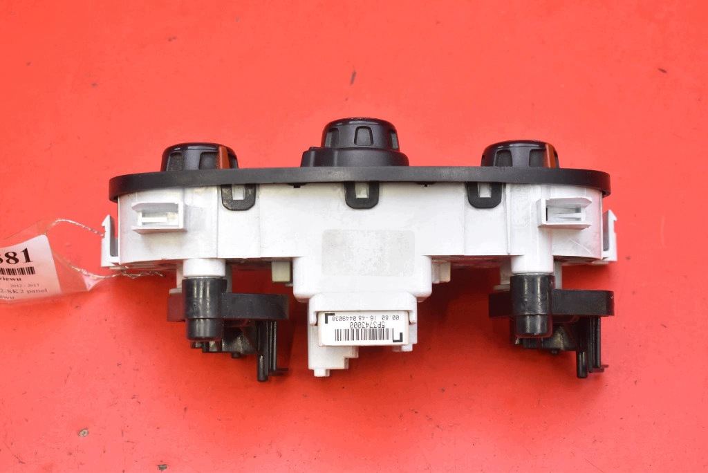 control panel air conditioning devices KLIMY 5P3743000 DACIA DOKKER 12-17