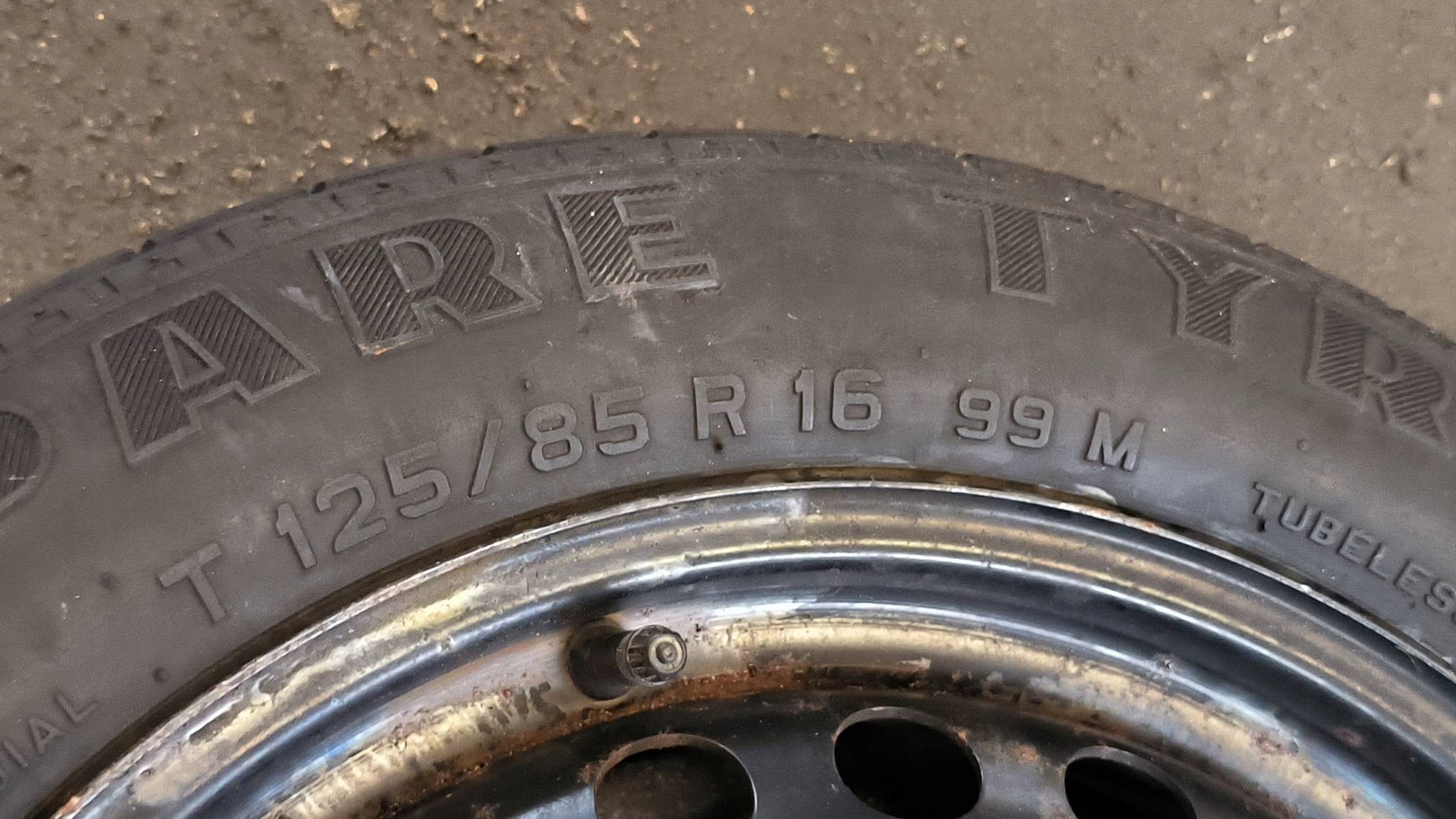 wheel spare 16 5X108 VOLVO S40 II
