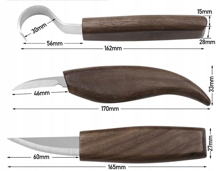 Dłuto do drewna Goat Typ uchwytu inny