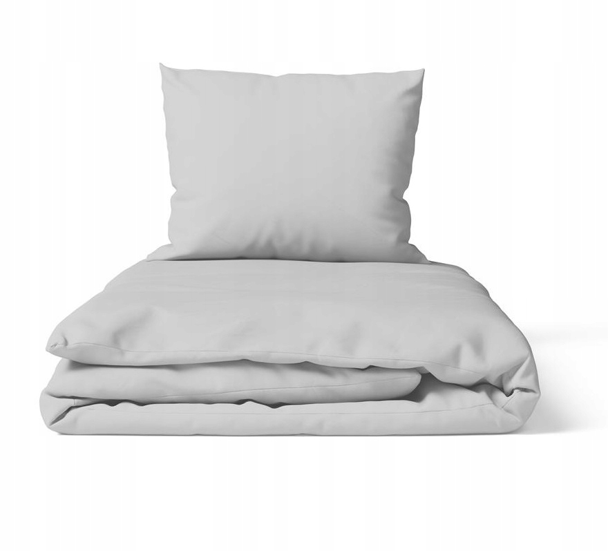 Povlečení 140 x 200 cm, 70 x 80 cm, 140 g/m2, bavlna 100% barva: Ocelová