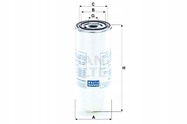 FILTR OLEJU AGRO MANN-FILTER Marka Mann-Filter