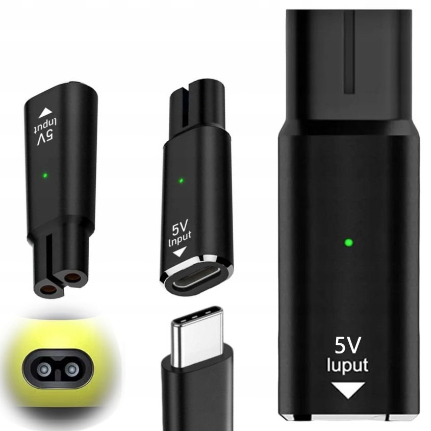 Adapter Ładowania Golarki Philips OneBlade Usb-c 5V przejściówka przejście