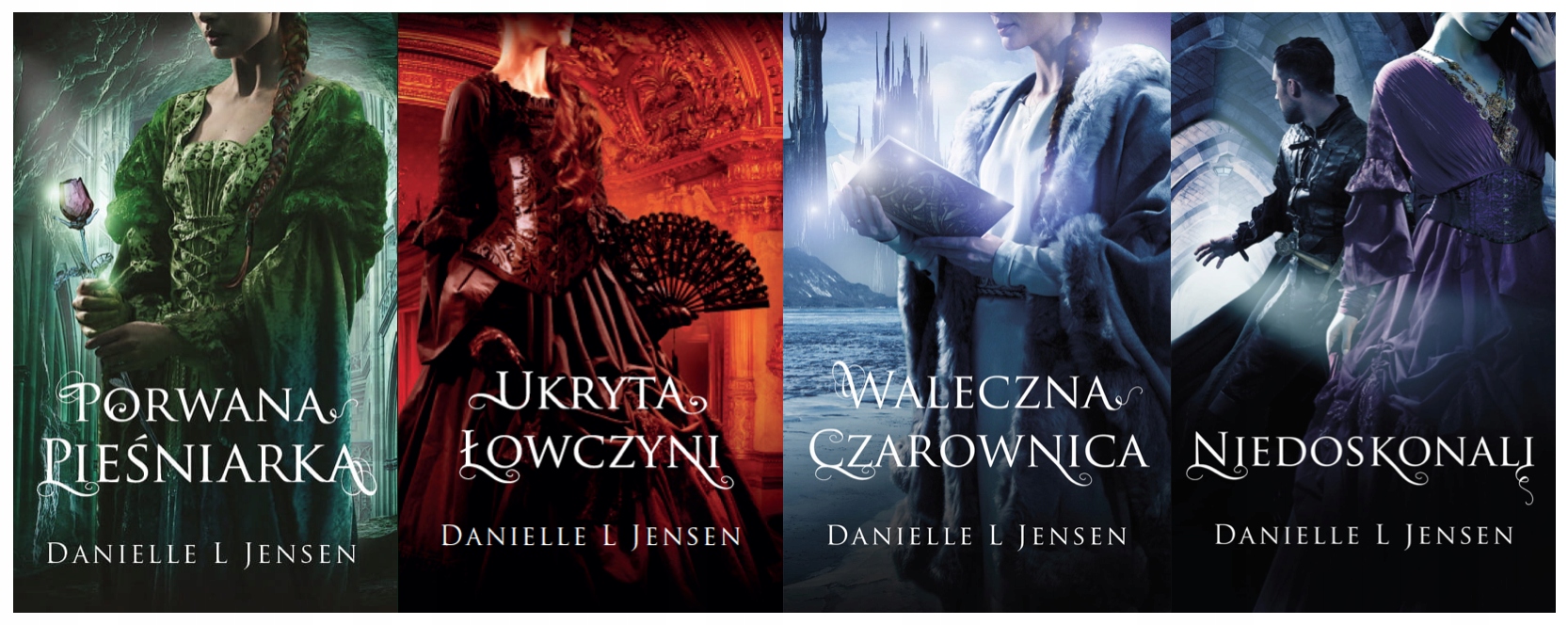Trylogia Klątwy Niedoskonali Danielle L. Jensen 4 tomy (komplet bez etui)