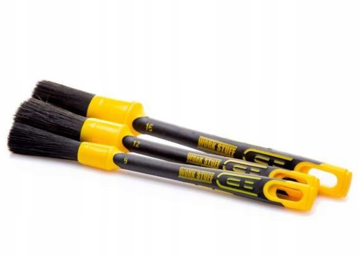 

Work Stuff Detailing Brush Rubber Black zestaw Set