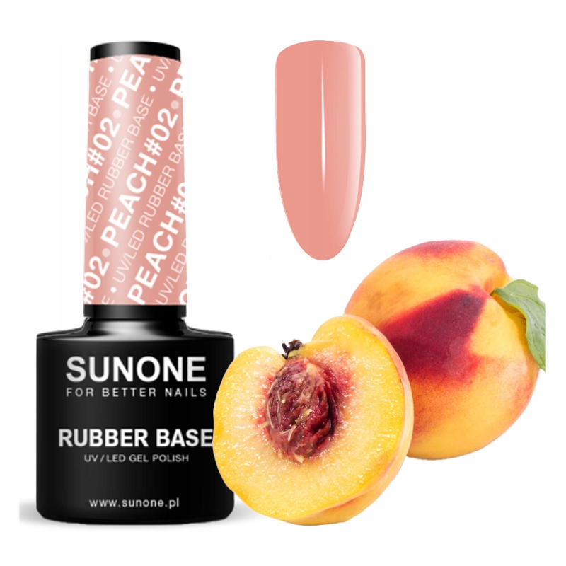 

Sunone Rubber Base 5g Peach 02 baza kauczukowa