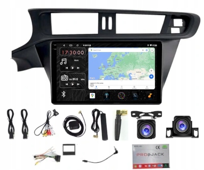 Gps Rádio Android Bt Citreon C3 Xr 2010-2018 Carplay Usb Kamera 6/128GB Sim