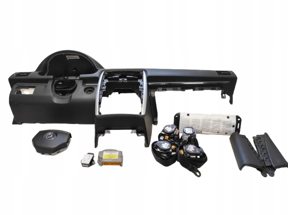 MERCEDES B W245 05- DESKA KONSOLA PODUSZKI PASY MODUŁ