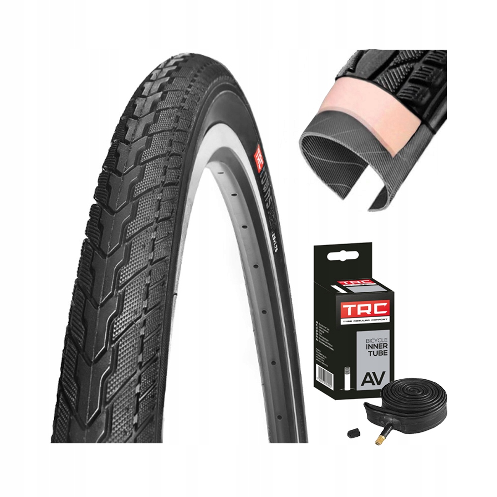 

Opona rowerowa dętka zestaw 26x1.75 47-559 Trc