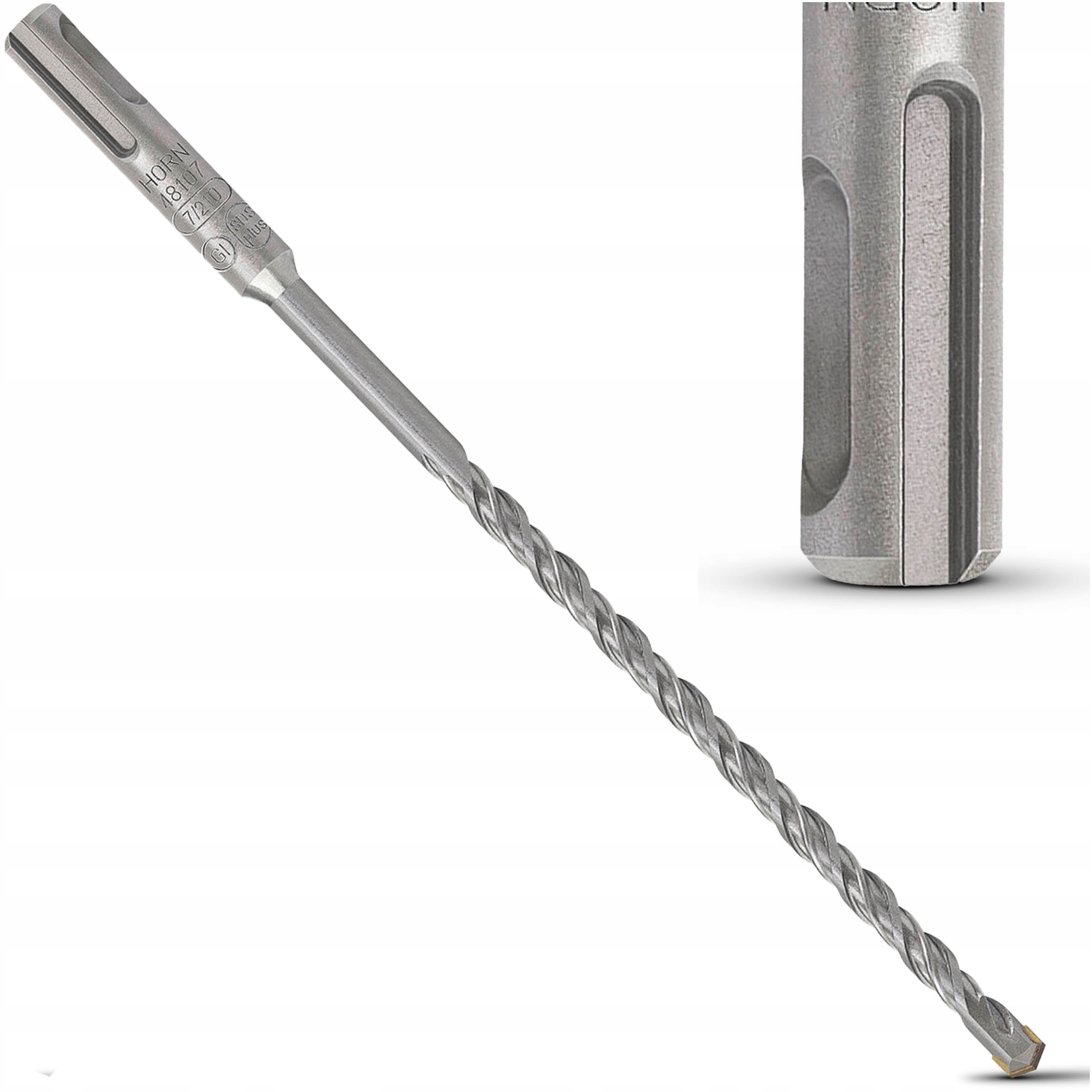 

Wiertło Do Muru Betonu fi 7x210 mm Sds-plus Widia