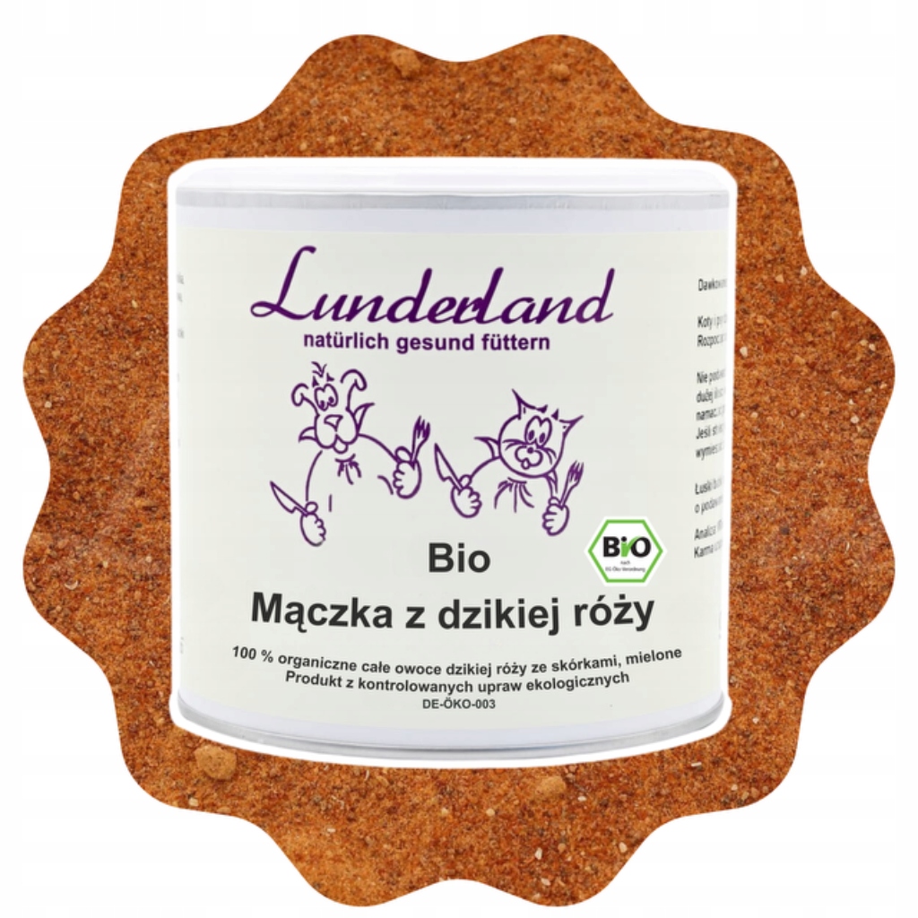 Lunderland organická šípková moučka Bio 300 g