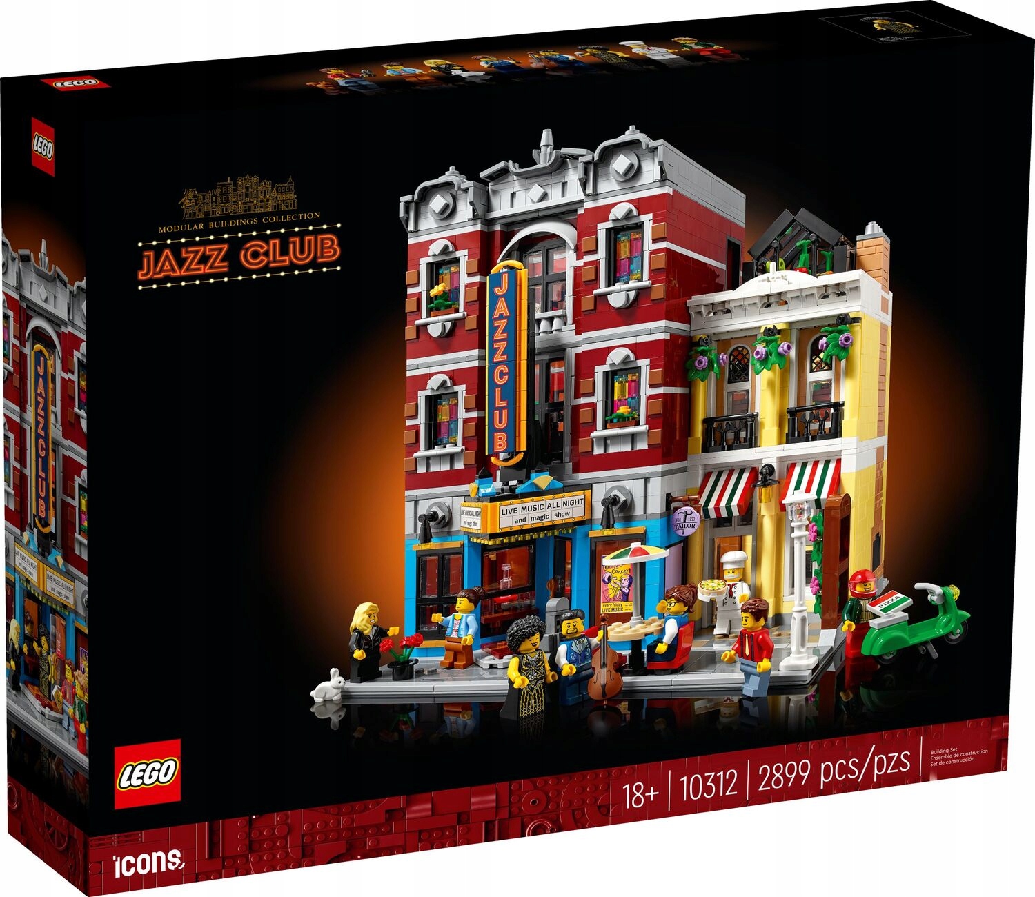Lego 10312 Icons Jazzový klub