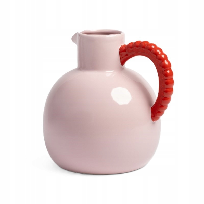 &k Amsterdam Džbán z kameniny Perle (2.5 l), pink