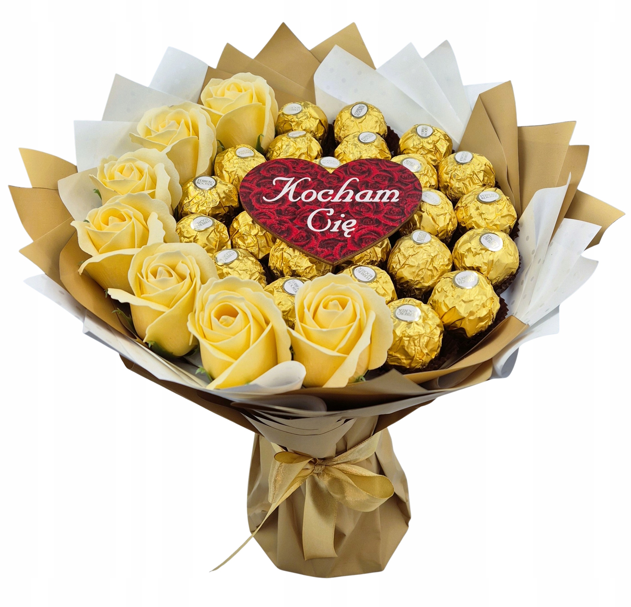 Sladká kytice sladkostí Box Dárkový koš Dárek k narozeninám, jmeninám 40