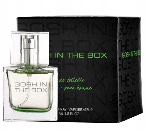 Gosh In The Box For Men – Nová Unikátní Toaletní Voda 50 ML – Fólie