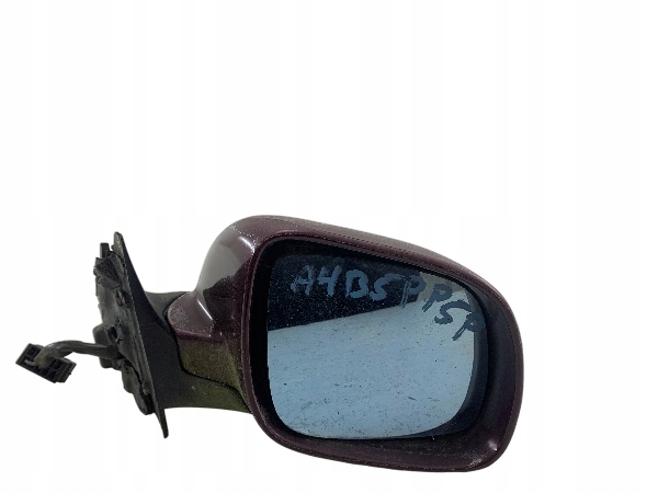 AUDI A4 B5 mirror right 5 PIN claret