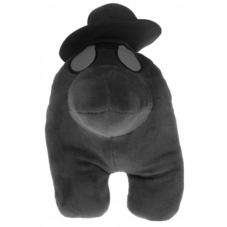 

Among Us - Maskotka crewmate czarny 20cm (475770)