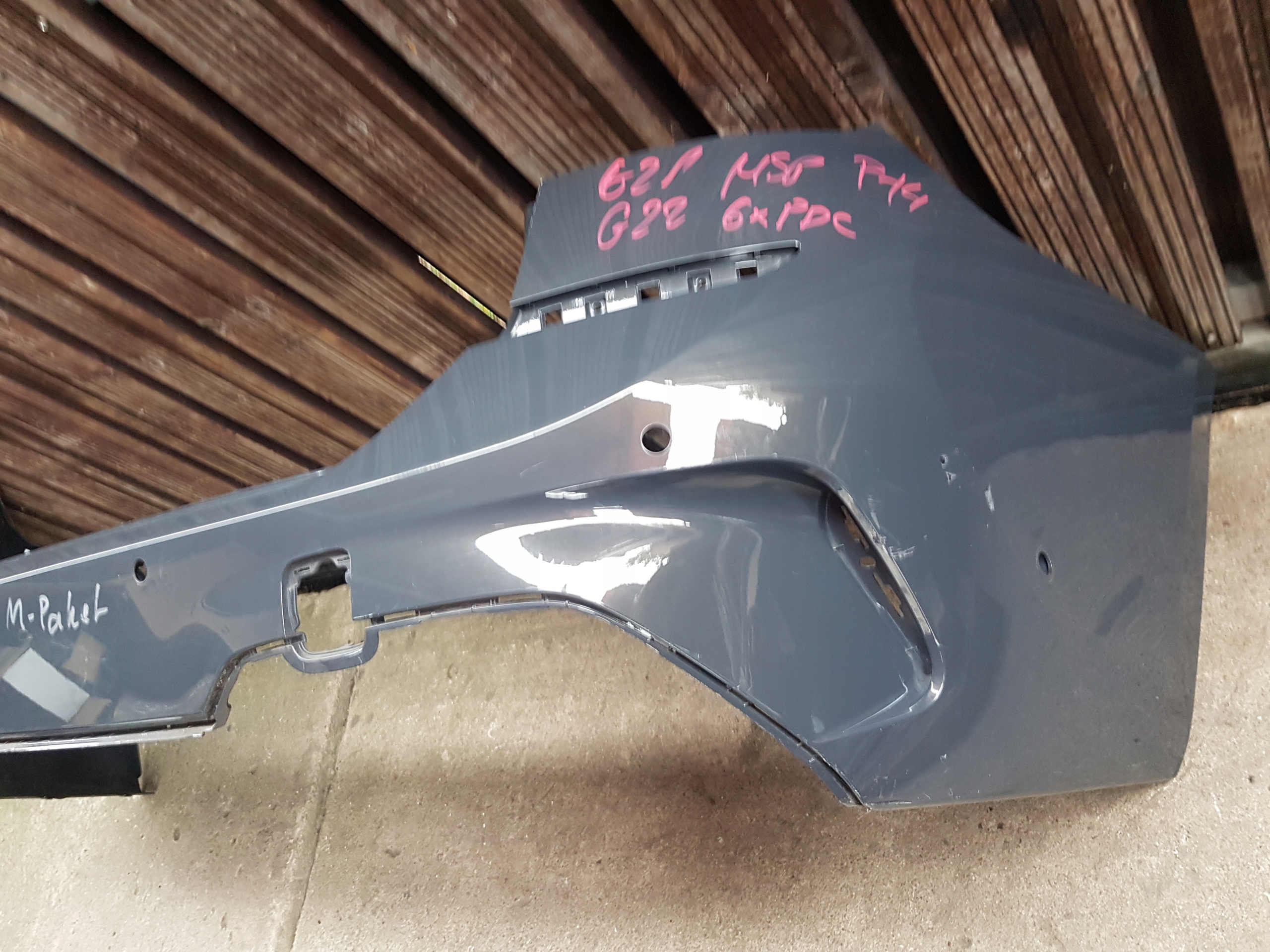 bumper rear BMW SERIA 3 G21 m-packet