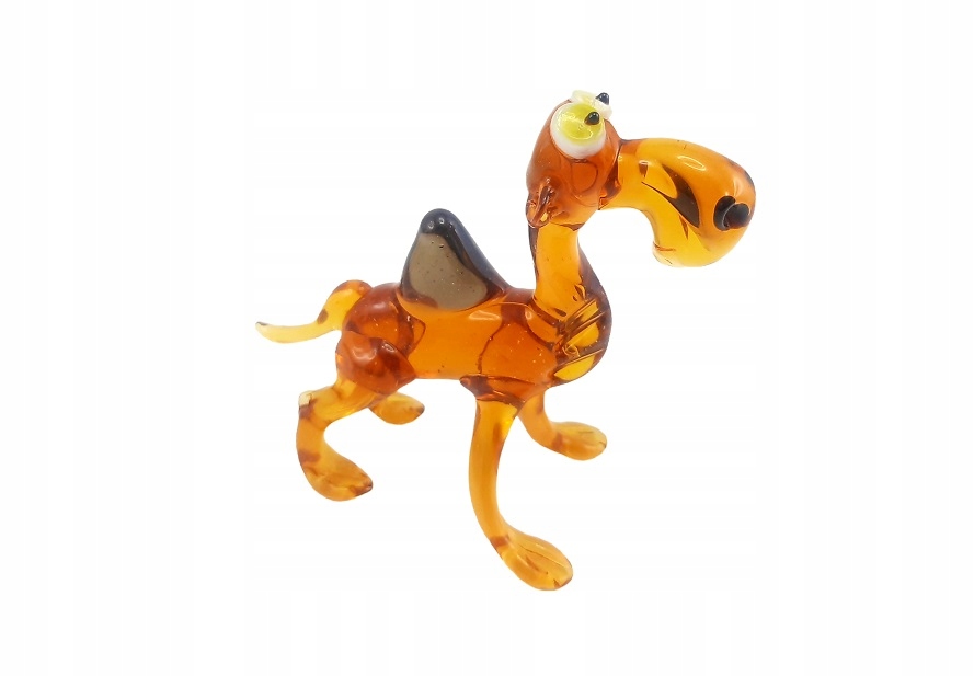 PIĘKNA SZKLANA FIGURKA / WIELBŁĄD Producent inna